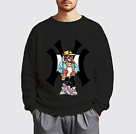 QUERO BİSİKLET YAKA SWEATSHİRT GRAMAJLI KUMAŞ