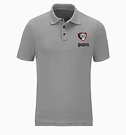 QUERO GRİ POLO YAKA T-SHİRT