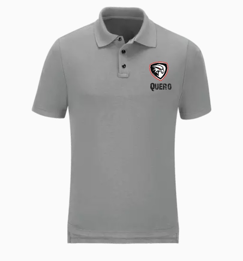 QUERO GRİ POLO YAKA T-SHİRT