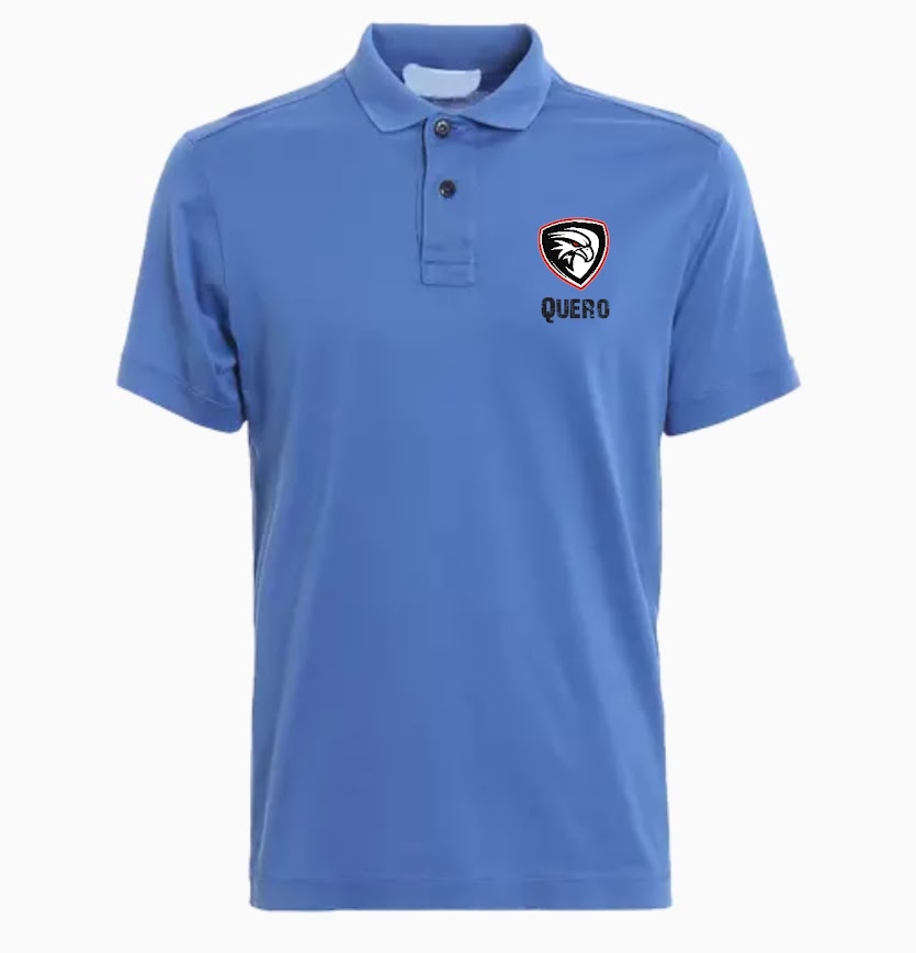 QUERO AÇIK MAVİ POLO YAKA T-SHİRT